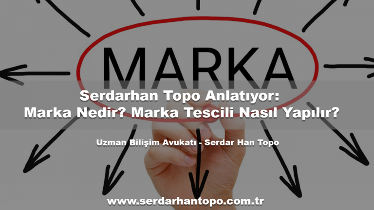 serdarhan topo - marka tescil etme